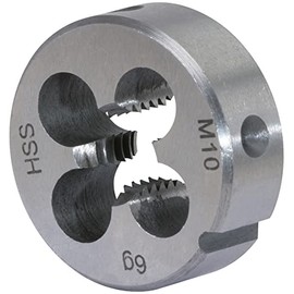KS Tools 331.0636 Threading Die 25 x 9 mm M6 x 1 Case 331.0632 Steel