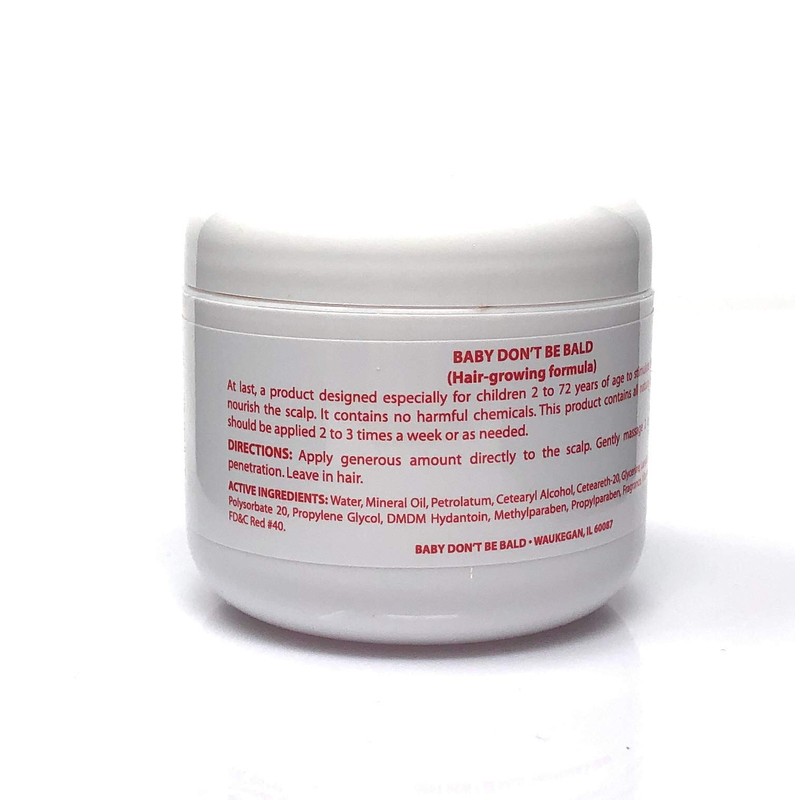 Baby Don't Bald Triple Strength Hair Grow 4 Oz.