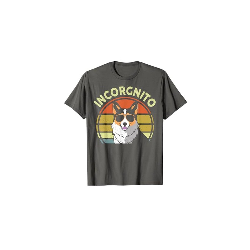 Funny Incognito Corgi T-Shirt