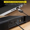 PROZOR USB-A to Optical Audio Adapter 96kHz SPDIF Toslink Converter