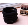 Basic hair tie, super tight hair tie, black super tight hair tie, black hair tie / 기본머리끈 짱짱 머리끈 블랙 짱짱머리끈 검정머리끈