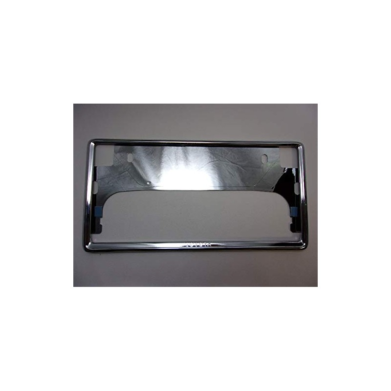 GENUINE Toyota License Plate Frame (Silver Plated Rear) aisisu・arufa-do・uxissyu For