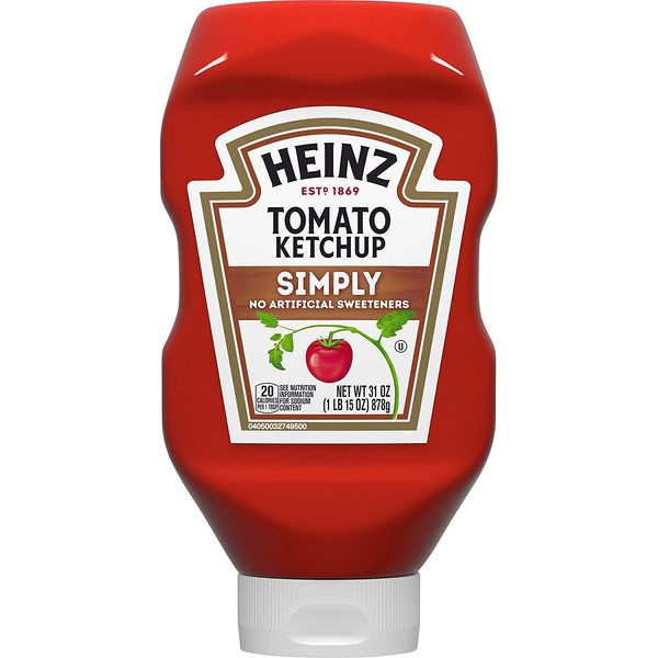 Heinz Simply Heinz Tomato Ketchup (31 oz Bottle)