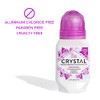 Crystal Desodorante corporal libre de fragancia y parabeno, hipoalegérnico, no