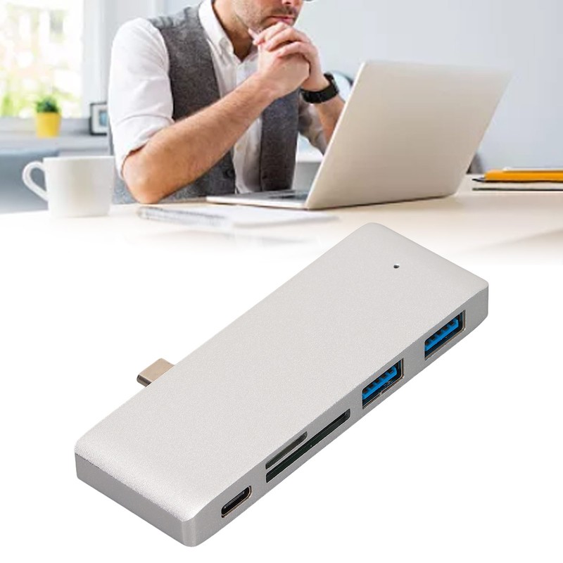USB C Hub Portable 5 in 1 PD Fast Charge