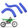 3PCS Silicone Radiator Coolant Hose Pipe Kit Stable Connection Leak