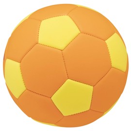 MIKASA Smile Soccer Ball No. 4 (For Elementary School Students) Machine Sewn Orange/Yellow STPEF4-OY Recommended Internal Pressure 0.20-0.30 (kgf/cm))