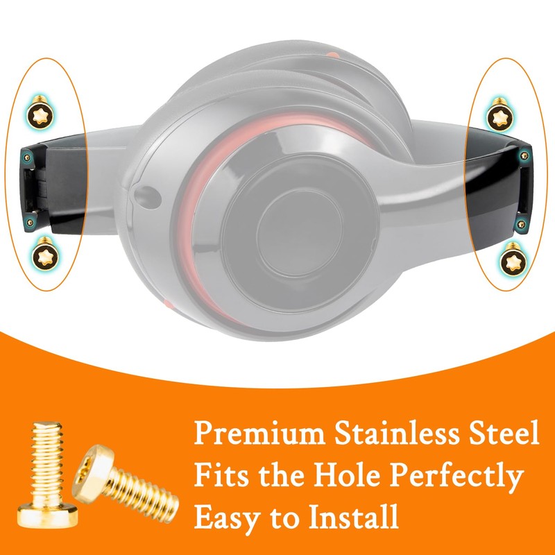 SOULWIT Replacement Headband Screws for Beats Studio 3, Studio 2,