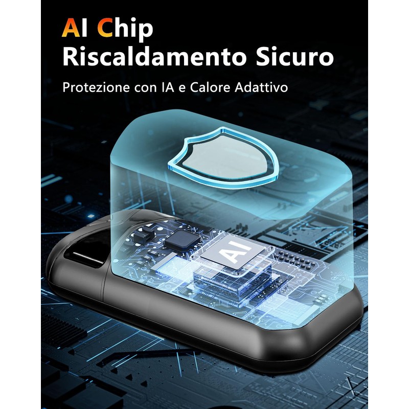 Scaldamani Ricaricabile, 2 Pezzi Scaldamani Elettrico USB con 3 Livelli