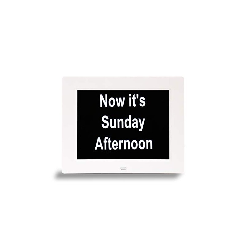 Ravencourt Living 2 in 1 Dementia Day Clock, High Resolution
