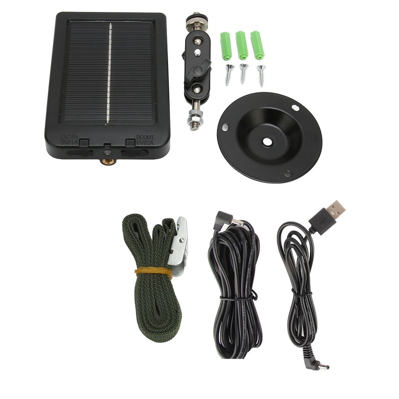 Hunting Camera Solar Panel IP66 Waterproof Portable Small Solar Battery