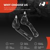 A-Premium 2 x Front Outer Tie Rod Ends, Compatible with