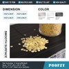 Poofzy Wire Shelf Liner 14" X 36", Non-Adhesive Plastic Shelf