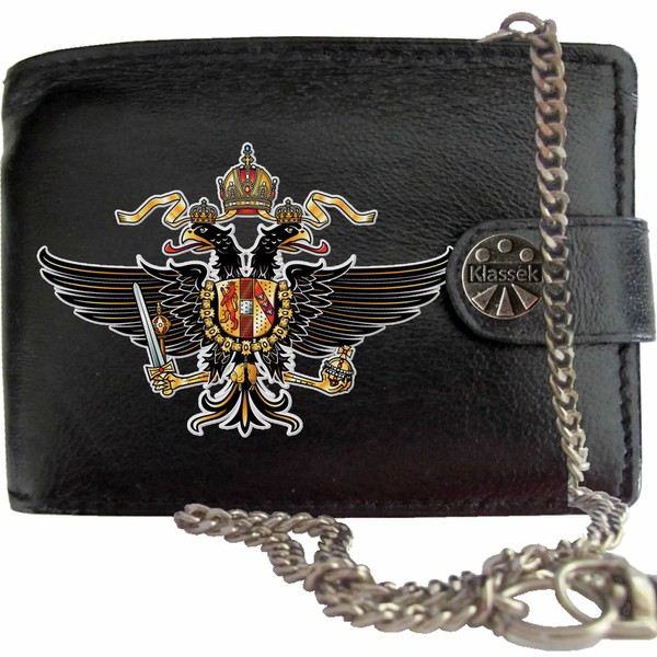 Klassek 1st The Queens Dragoon Guards Image Men Chain Wallet