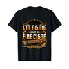 Humorous Smoke Cigar Smoker Quote - Funny Cigar Lover Gift