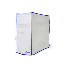 Dust and Water Resistant Silky Smooth Antistatic Vinyl Computer CPU dust Cover (8W x18H x19D)