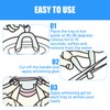 LFCFBH 6PCS Teeth Whitening Mouth Trays Set, Teeth Whitening Gum