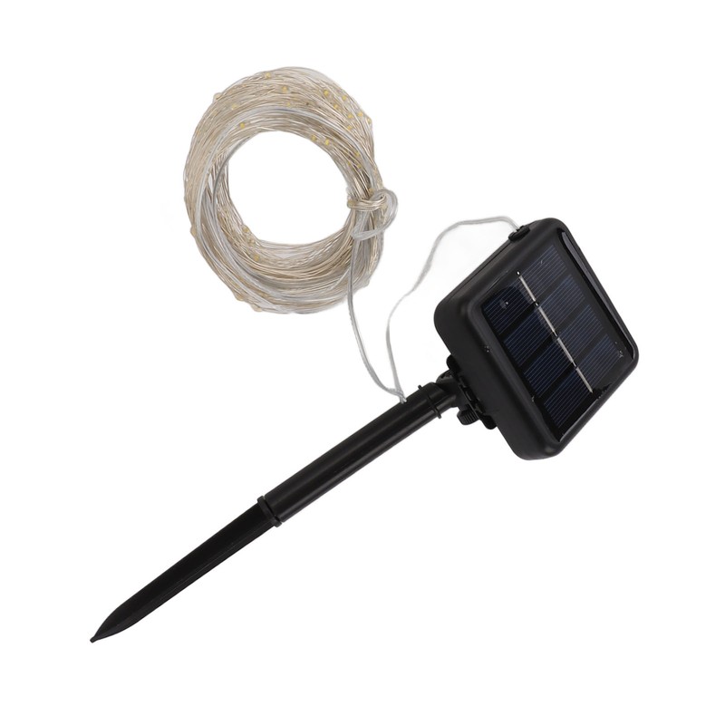 200 LED Solar Light Waterproof Adjustable Height Decorative Solar Rope