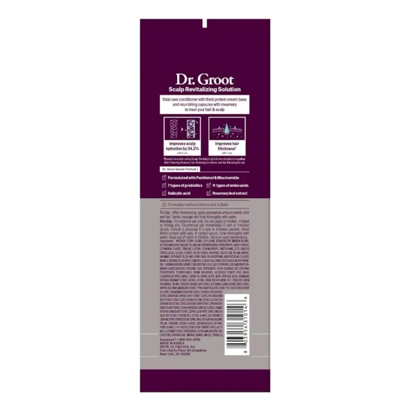 . Acondicionador Espesante Para La Caída Del Cabello Dr. .