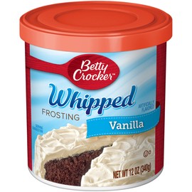 Betty Crocker Whipped Frosting, Vanilla, 12 oz
