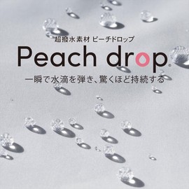 Nifty Colors 1700PK Folding Umbrella, Peach Drop 5 Tier Mini