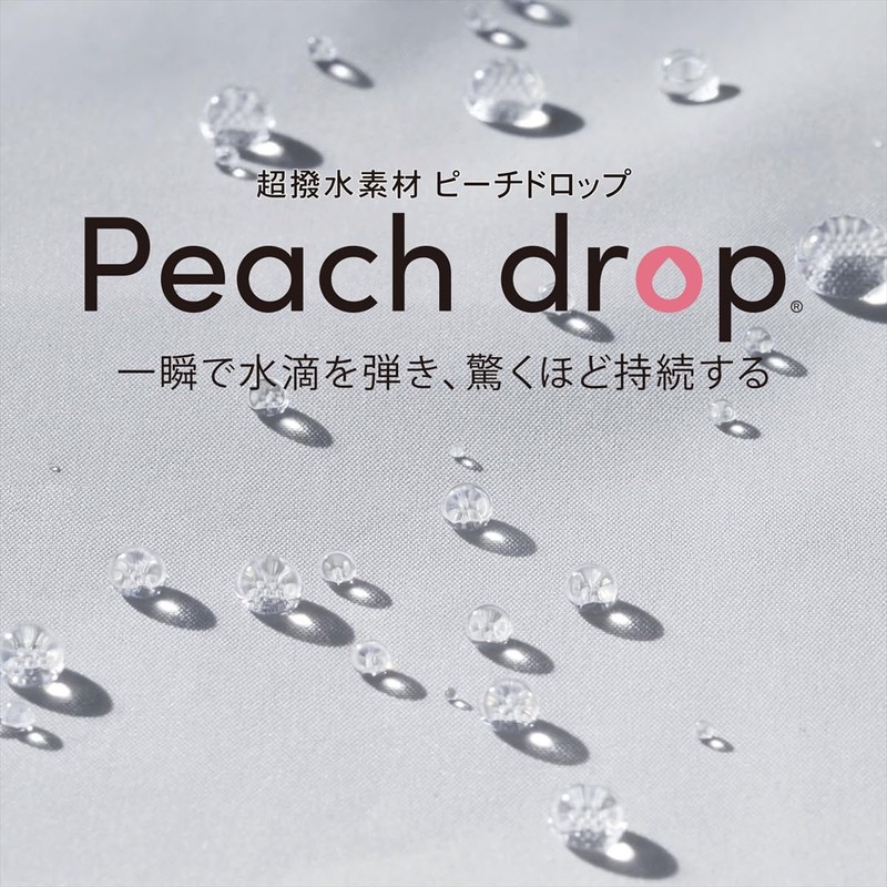 Nifty Colors 1700PK Folding Umbrella, Peach Drop 5 Tier Mini