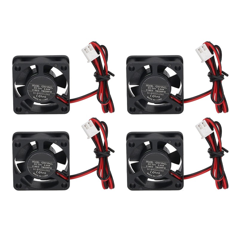 3010 DC Brushless Fan 2pin Terminal Low Noise Mini DC