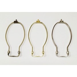 Lamp HARP-8-1/2" Heavy Duty W/Saddle 3 Finishes:Antique Brass, Polished Brass and Polished Nickel (1 Pc.) (Polished Bras)