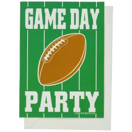 Beistle Game Day Football Invitations