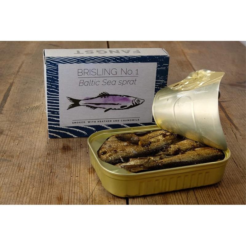 Fangst Brisling No. 1 Baltic Sea Sprat Smoked w/ Heather