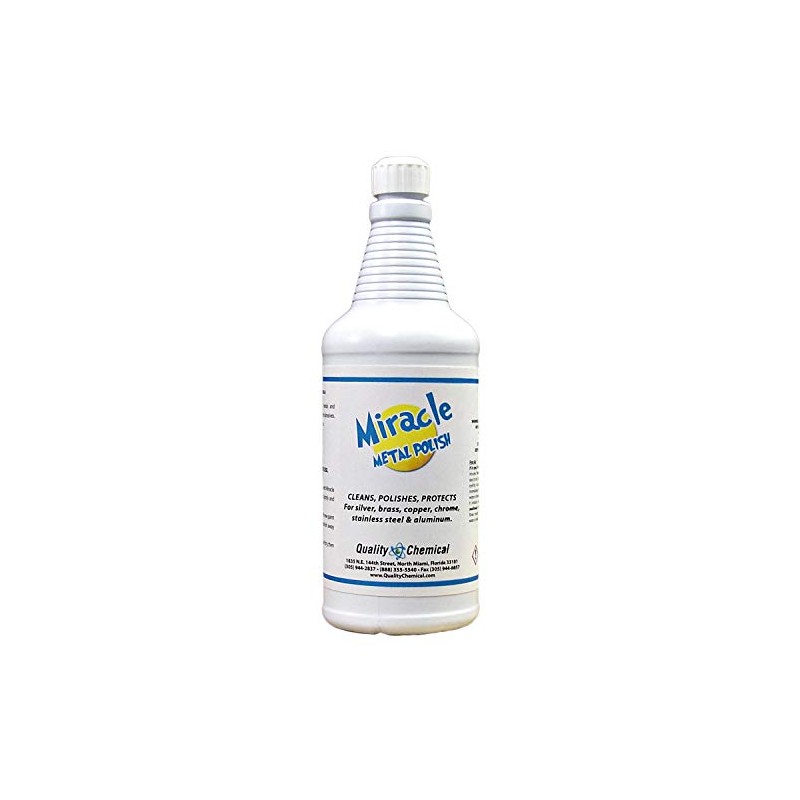 Miracle Metal Cleaner & Polish-12 quart case
