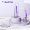 SEJOY Water Flosser 4 Modes Rechargeable Oral Irrigator Ultra Dental