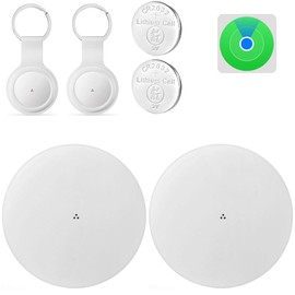 CHASEYUAN Air Tag, Apple Lost Prevention Tag, Ultra Thin GPS Tag, Compatible with Apple "Find Out" (iOS Devices Only), Smart Tag, Lost Prevention Tag, Gps, Small, No Barre, Vehicle Tracking,