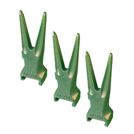 3 - fits Esco Style Super V Backhoe, Excavator Rock Bucket Tooth - V17TVY