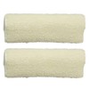 2-Piece Lambswool Armrest Cushion Covers for Office Chairs, Wheelchairs and