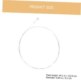 Levemolo 2sets Professional Balalaika Strings Full Set Nylon Music Wire Strings 3pcs*2