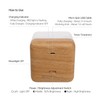 Mooas Rechargeable LED Nightlight with 5, 15, 30 & 60