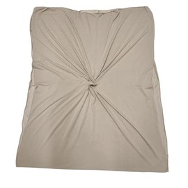 Kiran Fashion Premium Super Stretch Thick Jersey Lycra Scarf Hijab Wrap (Nude Beige)