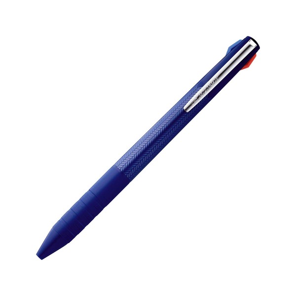 Uni Jetstream Slim Compact, 3 Colors Ballpoint Pen (Black, Red, Blue) 0.5mm, Navy Body (SXE3JSS05.9)