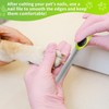 WallEgo Dog Nail Clippers with Claw File, Professional Pet Nails