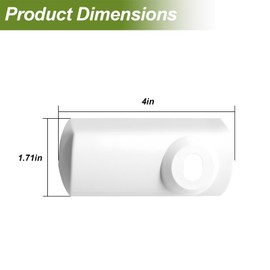 VIDABTE Casement Windows Operator Cover for Andersen, E-Z Casement Cover in White Color (1999 to Present)