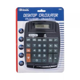 Bazic\ Bazic 8 Digit Desktop Calculator Pack Of 2