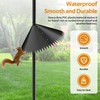 Minsezhi 2 Pack Squirrel Baffle for Bird Feeder Pole,Wrap Around
