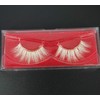 3 pairs White Eyelashes Mink Natural Looking False Strip Lashes