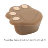 12 Pcs Corner Protector Cat Paw Shape Silicone Material 3.8x3.8x1.9cm