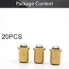 Utoolmart Ball Dia Brass Electroplating Door Cabinet Ball Catch Latch