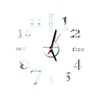 Papijoy DIY Wall Clocks Decorations Large Stickers for Home DecorationIY Horloges murals Grands Autocollants Pour la Maison Décoration, Black, M