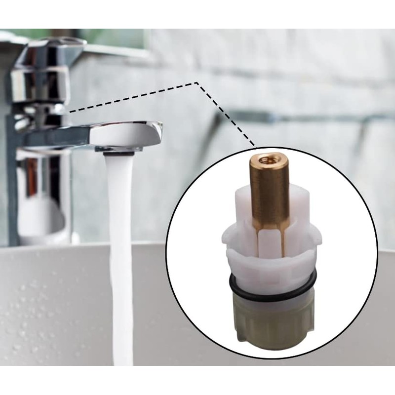 RP25513 Faucet Stem Assembly with RP4993 Seat and Spring for