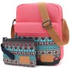 Leaper Girls Crossbody Purses 2 PCS Vintage Messenger Bag Canvas
