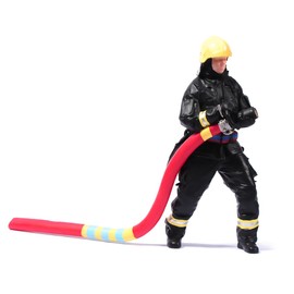 SOUFORCE 1/87 Scale Scene Props Figure Fireman Man Fire Series Tiny People Action Figure Model